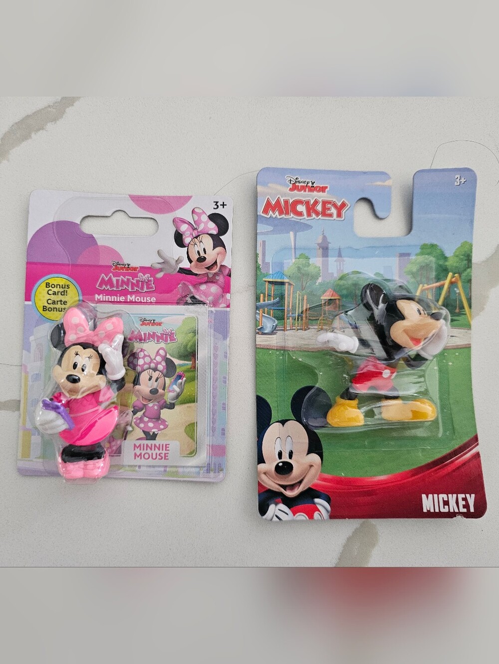 DISNEY Junior Collection- Mickey & Minnie figures NWT